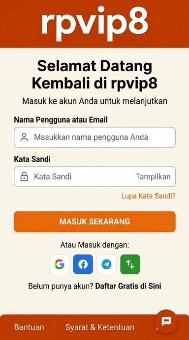 Panduan Login Akun rpvip8 untuk Pengguna Android